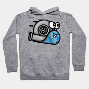 Turbo Snail - Blue Holographic Hoodie